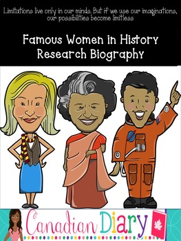 Preview of Women in History Research Biography