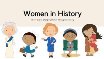 Preview of Women in History Research Project