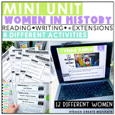 Women in History Mini Unit - Reading Comprehension Passage