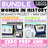 Women in History Research Project + Mini Unit - Women's Hi