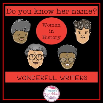 Preview of Women in History Wonderful Writers
