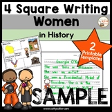 Women in History Writing Prompts Kindergarten & First Grad