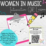 Women in Music - Biographies, Audio Clips, QR Codes