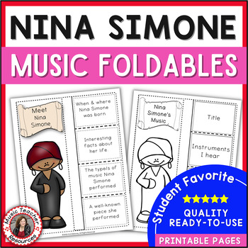 Preview of Women's History Month Music Lessons for Elementary Music - Nina Simone