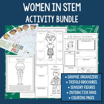 Women in STEM Activities Bundle by Dr Loftin's Learning Emporium