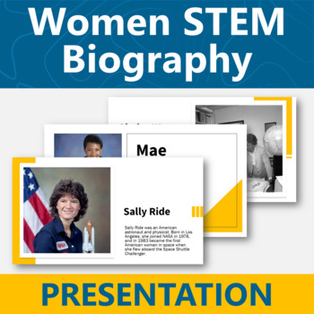 Preview of Women in STEM Biography Presentation