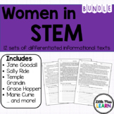 Women in STEM Bundle - 12 Differentiated Informational Texts