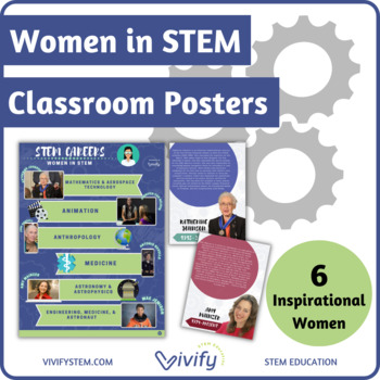 Preview of Women in STEM Classroom Posters
