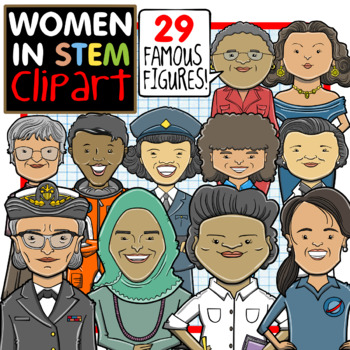 Preview of Women in STEM Clip Art