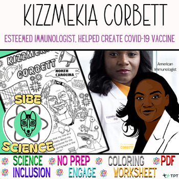 Preview of Women in STEM Science Coloring Pages for Women's History Month