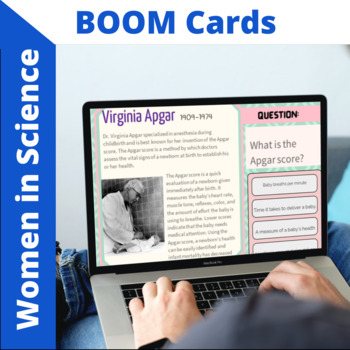 Preview of Women in Science Boom Cards 