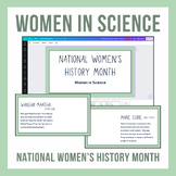 Women in Science - National Women's History Month on Canva