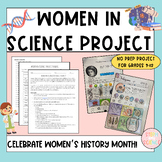 Women's History Month - Science/STEM Social Media Project
