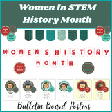 Womens in Science STEM Posters  Famous Inventors Scientist