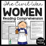 Women in the Civil War Informational Reading Comprehension