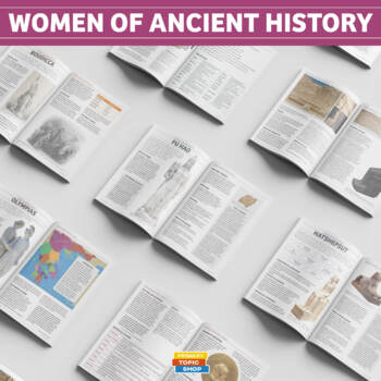 Preview of Women of Ancient History - Grades 6-8