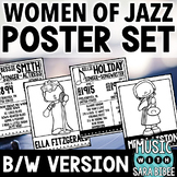 Women of Jazz - Posters and Handouts {B/W Version}