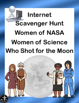 Preview of Women of NASA Webquest | Open Ended WebQuest for Middle School| Research