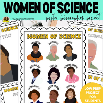 Preview of Women of Science: Poster Biography Project