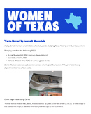 Women of Texas Play: Carrie Marcus