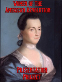 Preview of Women of the American Revolution Project
