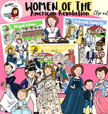 Women of the American Revolution clipart