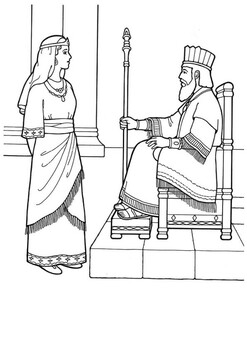 women of the bible coloring pages