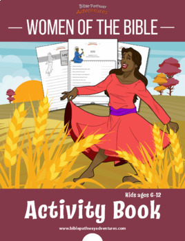 Preview of Women of the Bible Activity Book