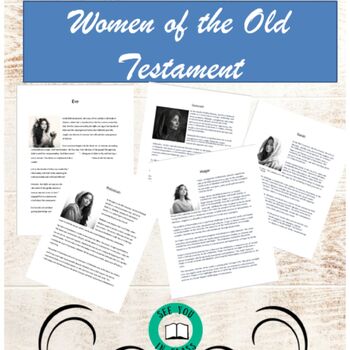 Preview of Women of the Old Testament, 3-5 grade reading comprehension, Christian education