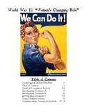 Women's Changing Role During WWII - Document-Based History