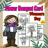 Women’s Day Craft - Flower bouquet card Activities MORE Holidays