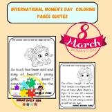 Women’s Day Quotes Coloring Pages
