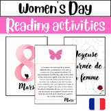Women's Day - Reading activities + POSTER - in french