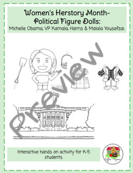 Preview of Women's Herstory Month-Political Figure Dolls