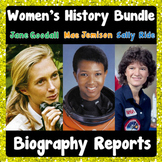 Women's History Bundle - Jane Goodall, Mae Jemison, Sally 