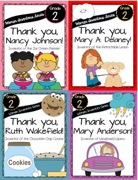 Preview of Women's History Bundle: Thank You, Women Inventors! (2nd/3rd grades)