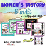 Women's History Bundle with ESL, Literacy, and STEAM