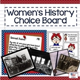 Women's History Choice Board