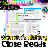 Women's History Close Reads