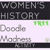 Women's History Doodle Madness Activity
