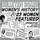 Women's History Interactive Bulletin Board and Task Cards