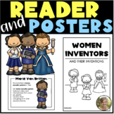 Women's History Inventors Reader & Posters Kindergarten & 