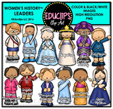 Women’s History – Leaders Clip Art Bundle {Educlips Clipart}