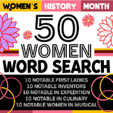 Women’s History Month | 50 Notable Women Biographies with 