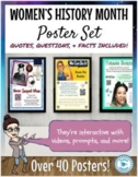 Women's History Month - 50 interactive posters: video, wri
