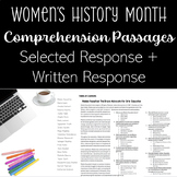 Women's History Month | 7 Comprehension Passages | Selecte