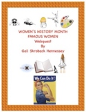 Women's History Month: A Webquest