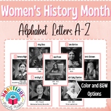 Women's History Month A-Z Posters | Women's History Alphab