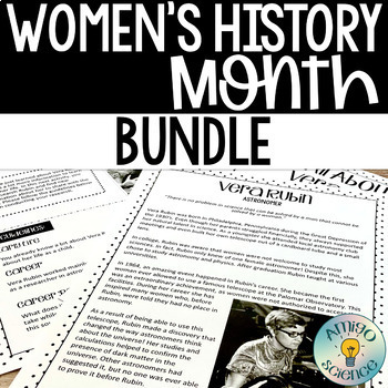 Preview of Women's History Month Activities BUNDLE | Reading Comprehension