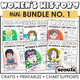 Women's History Month Activities | Biography Bundle 1